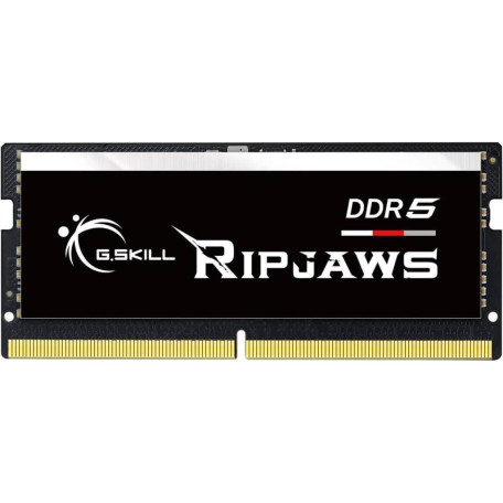 Модуль пам'яті G.Skill DDR5 16GB Ripjaws 4800MHz SoDIMM (F5-4800S4039A16GX1-RS)