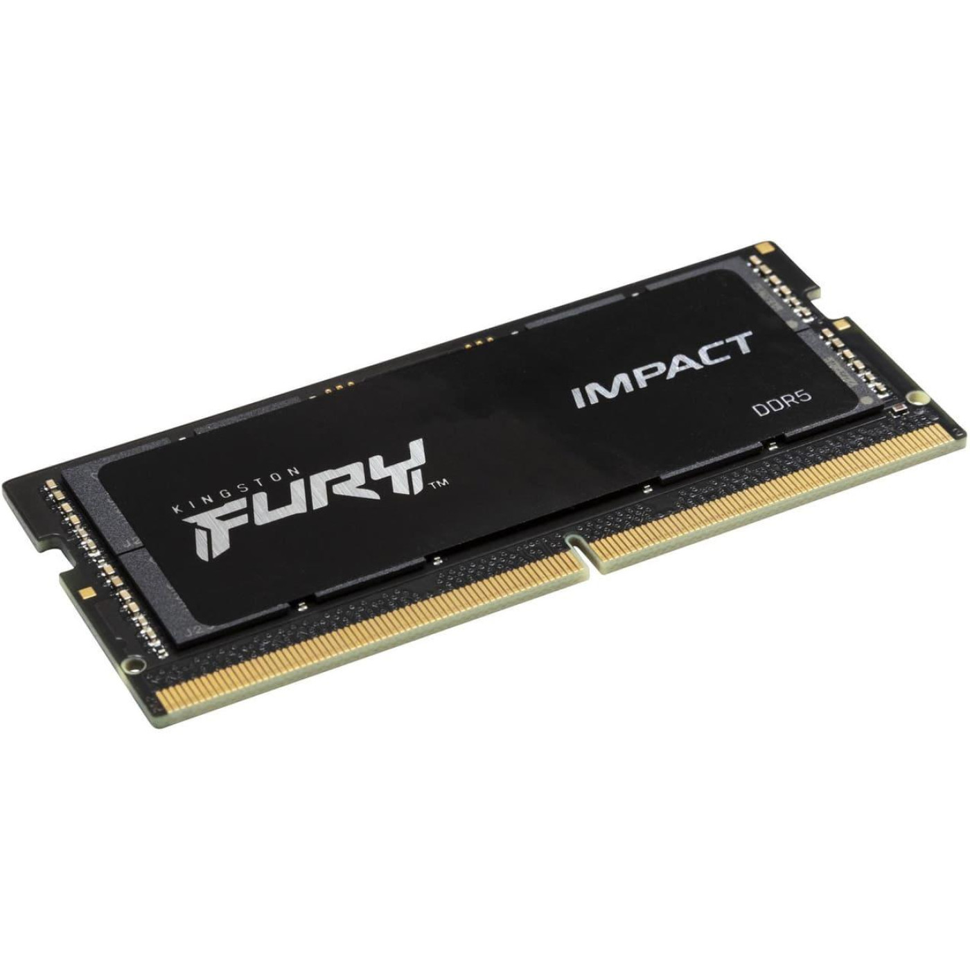 Модуль памяти Kingston Fury DDR5 16GB 4800 SODIMM Impact (KF548S38IB-16)