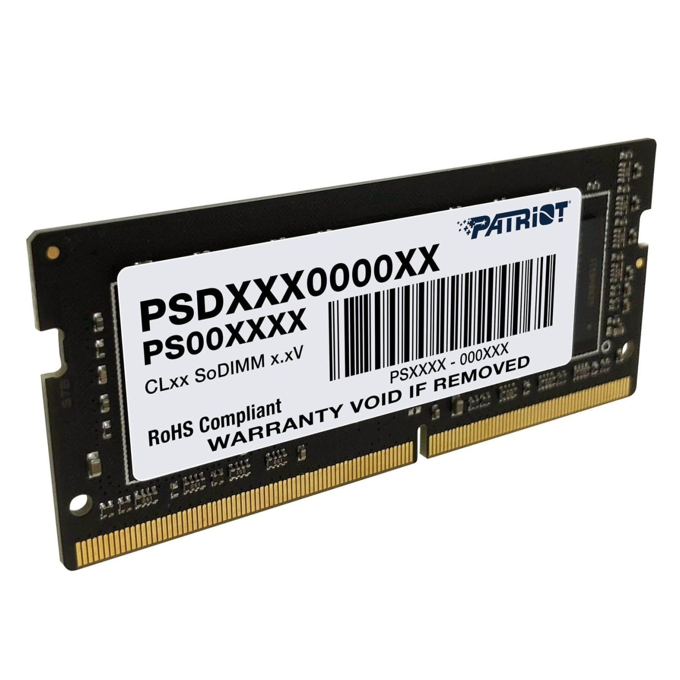 Модуль пам'яті Patriot DDR4 8Gb 3200MHz Sodimm (PSD48G320081S)