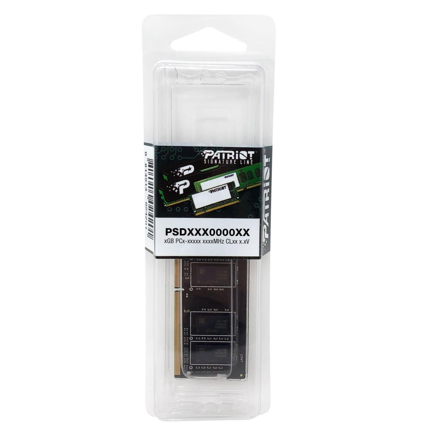 Модуль пам'яті Patriot DDR4 8Gb 3200MHz Sodimm (PSD48G320081S)