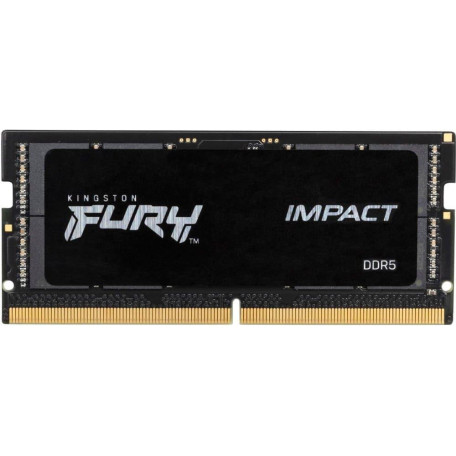 Модуль памяти Kingston Fury DDR5 32GB Kingston 4800MHz SODIMM FURY Impact (KF548S38IB-32)