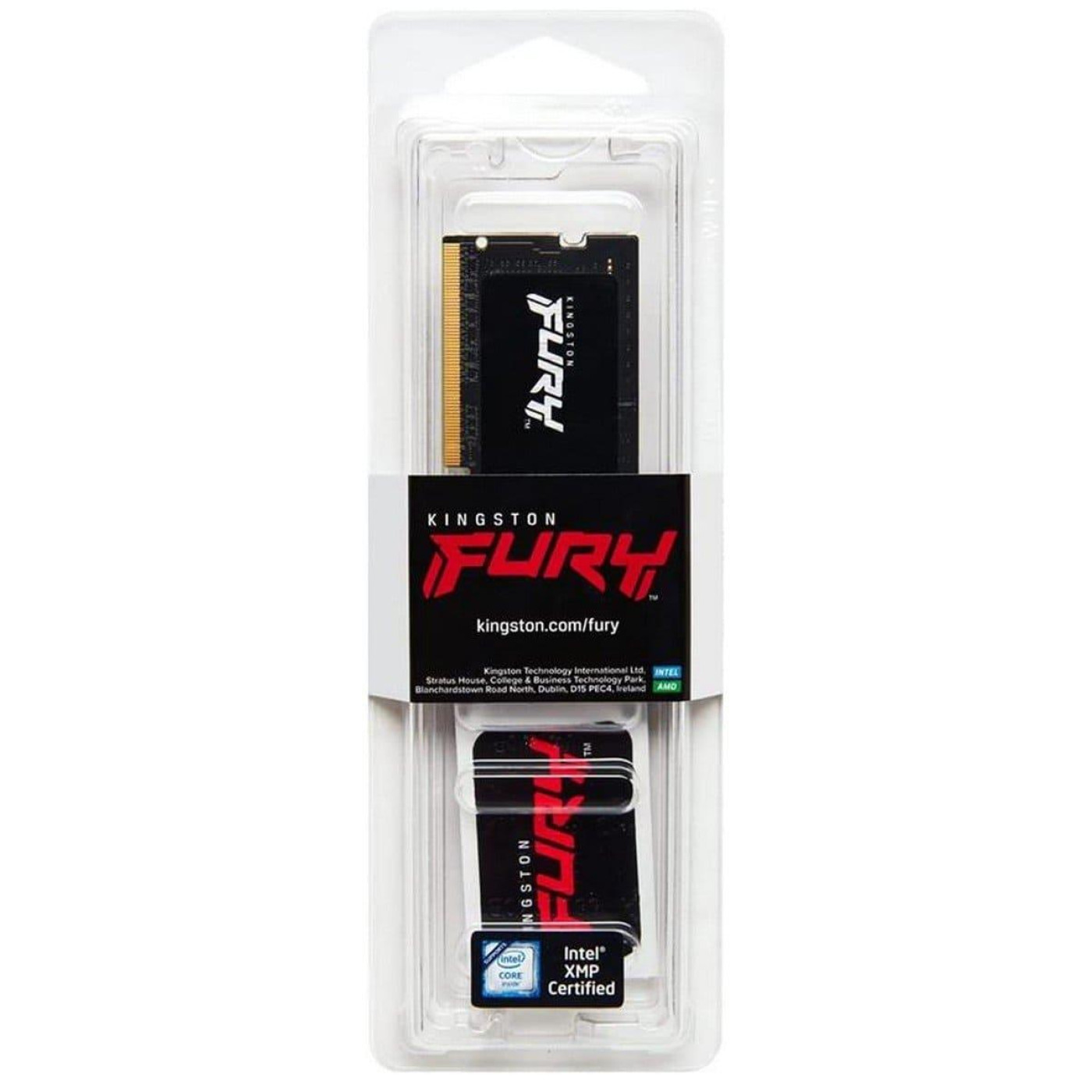 Модуль пам'яті Kingston Fury DDR5 32GB Kingston 4800MHz SODIMM FURY Impact (KF548S38IB-32)
