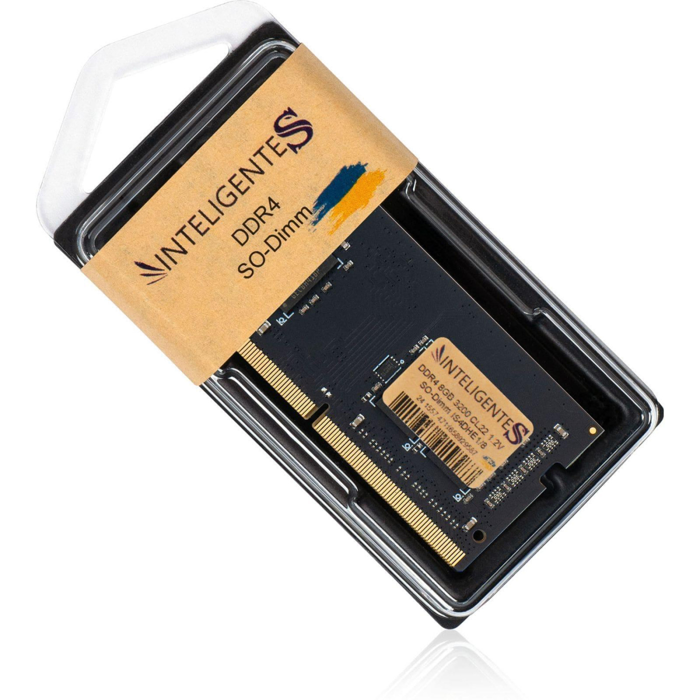 Модуль пам'яті INTELIGENTES DDR4 8GB 3200MHz SoDIMM (IS4DHE1/8)