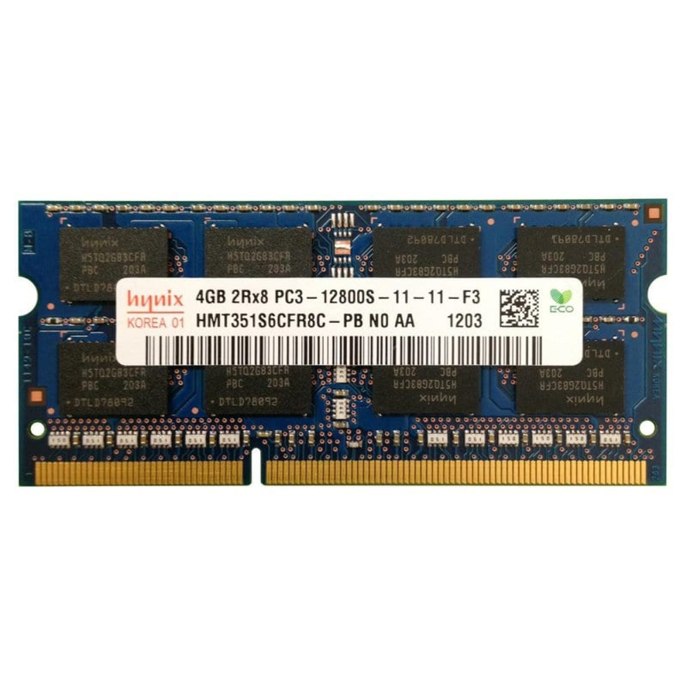 Модуль памяти Hynix DDR3 4Gb 1600MHz SK Sodimm (HMT351S6CFR8C-PB)