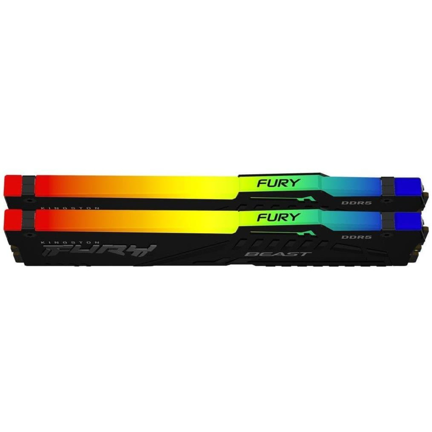 Модуль пам'яті Kingston Fury DDR5 32GB (2x16) 6000MHz Beast RGB EXPO (KF560C30BBEAK2-32)