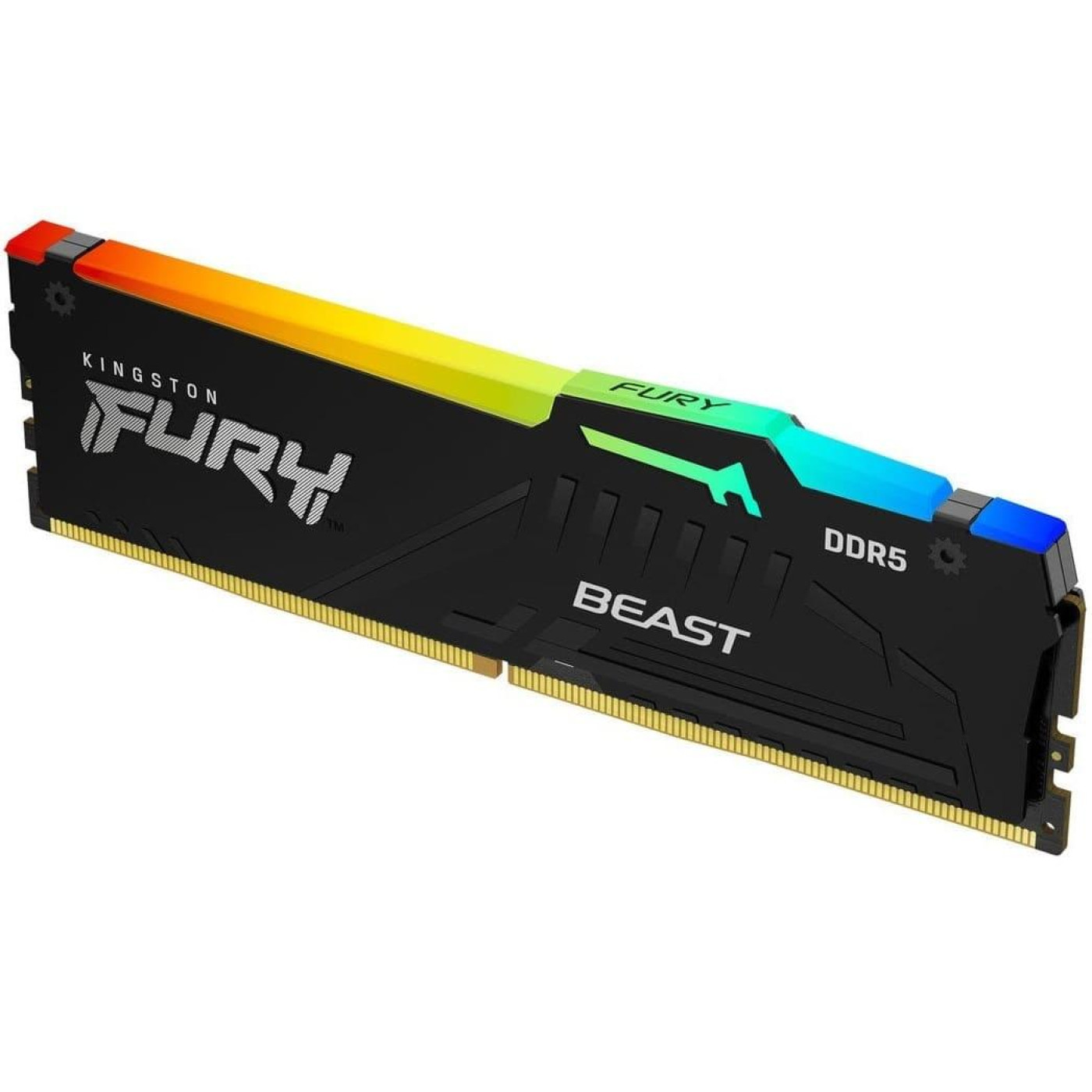 Модуль памяти Kingston Fury DDR5 32GB 6000MHz Beast RGB AMD EXPO/XMP 3.0 (KF560C30BBEA-32)
