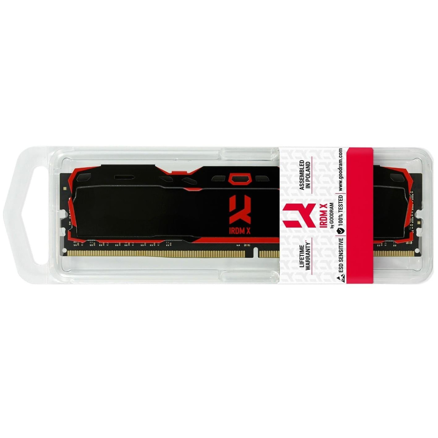 Модуль памяти GoodRam DDR4 16Gb IRDM X Black 2666 MHz (IR-X2666D464L16/16G) Б/у