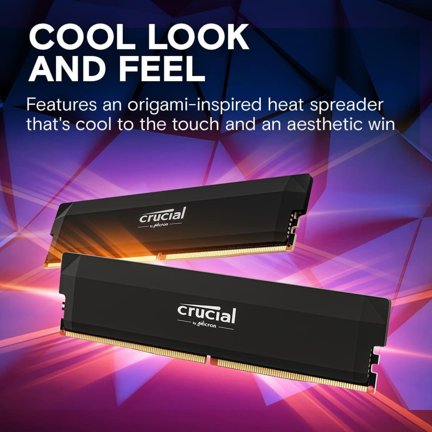 Модуль пам'яті Crucial DDR5 16GB 6000MHz Pro Overclocking (CP16G60C36U5B)