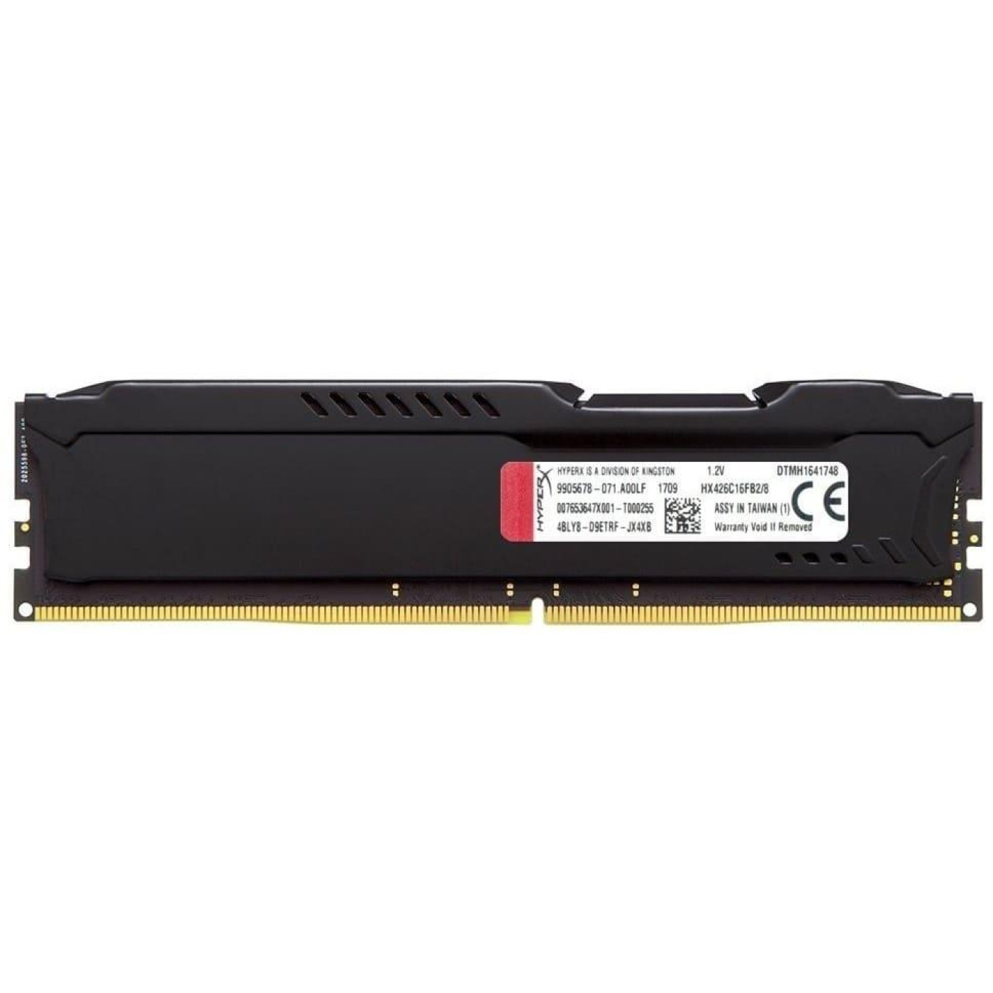 Модуль пам'яті HyperX DDR4 8Gb Kingston Fury 2666 MHz HX426C16FB2/8 (HX426C16FB2/8) Б/в