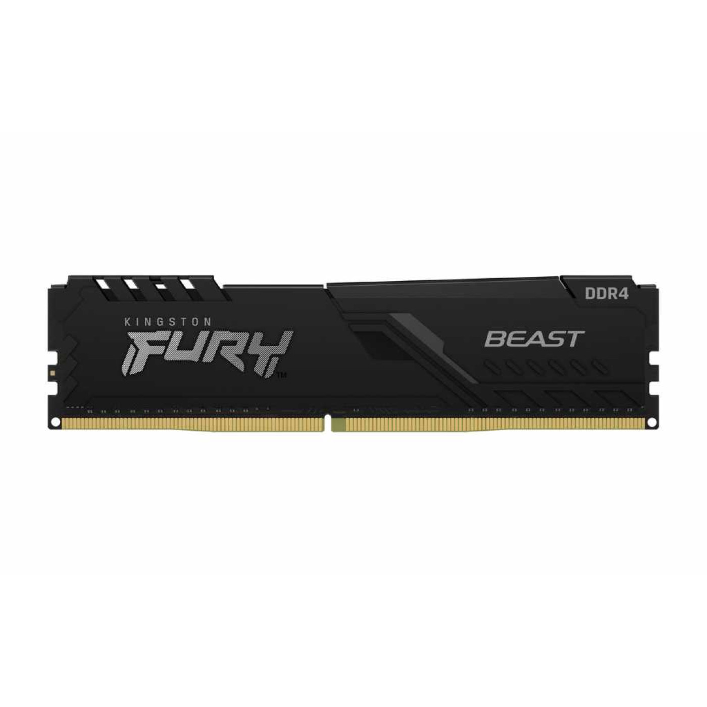 Модуль памяти Kingston Fury DDR4 8Gb (2x4) Beast 2666 MHz Black (KF426C16BBK2/8) Б/у