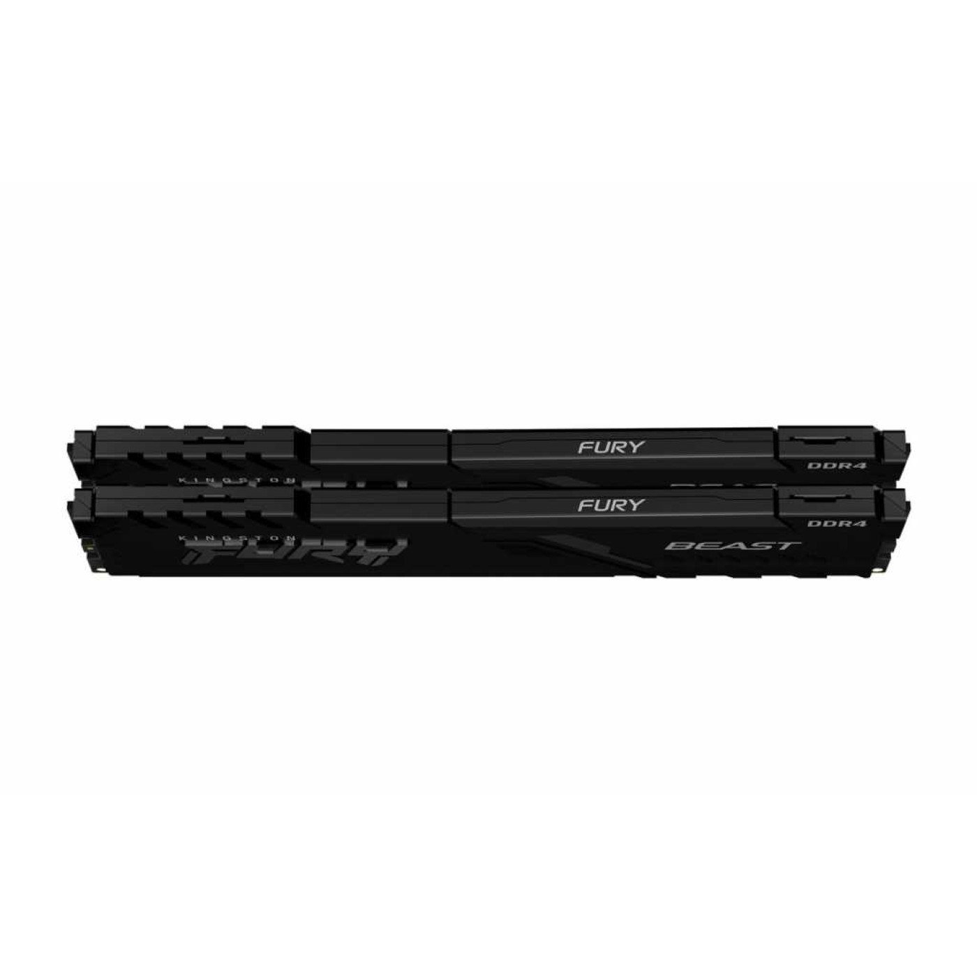 Модуль памяти Kingston Fury DDR4 8Gb (2x4) Beast 2666 MHz Black (KF426C16BBK2/8) Б/у