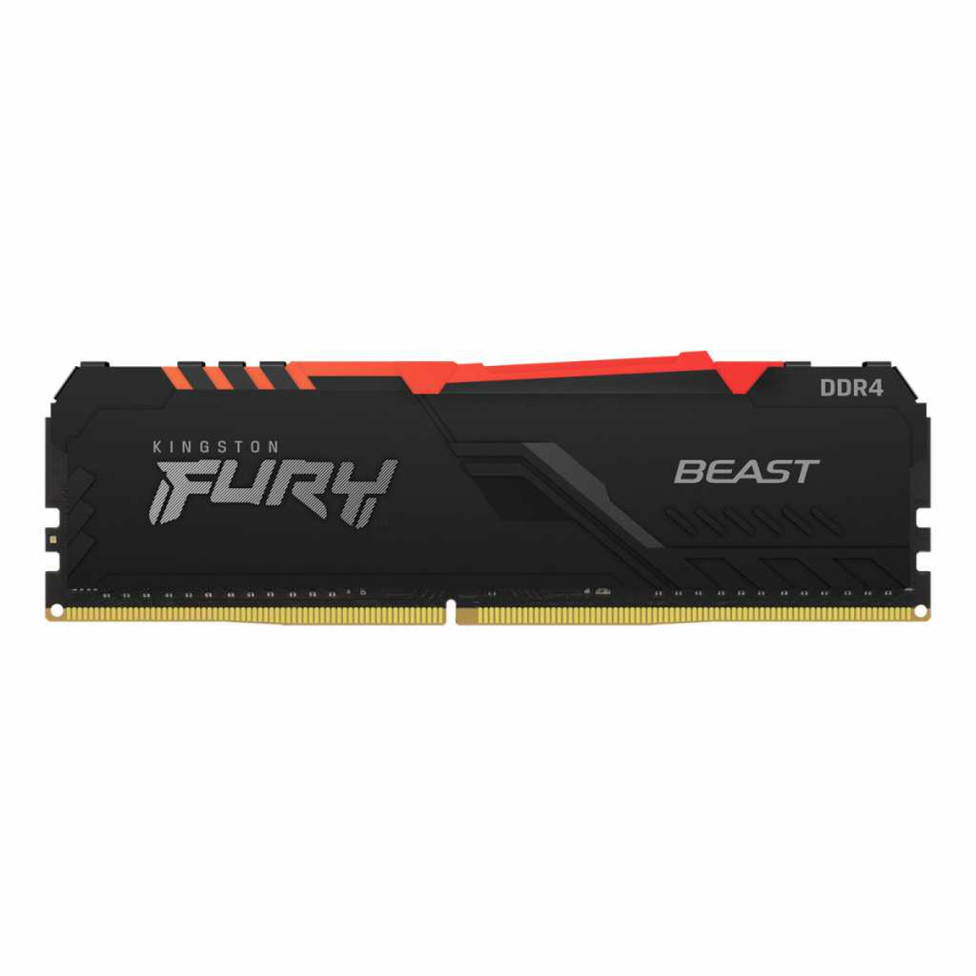 Модуль пам'яті Kingston Fury DDR4 16Gb (2x8) Beast 3200 MHz RGB (KF432C16BBAK2/16) Б/в