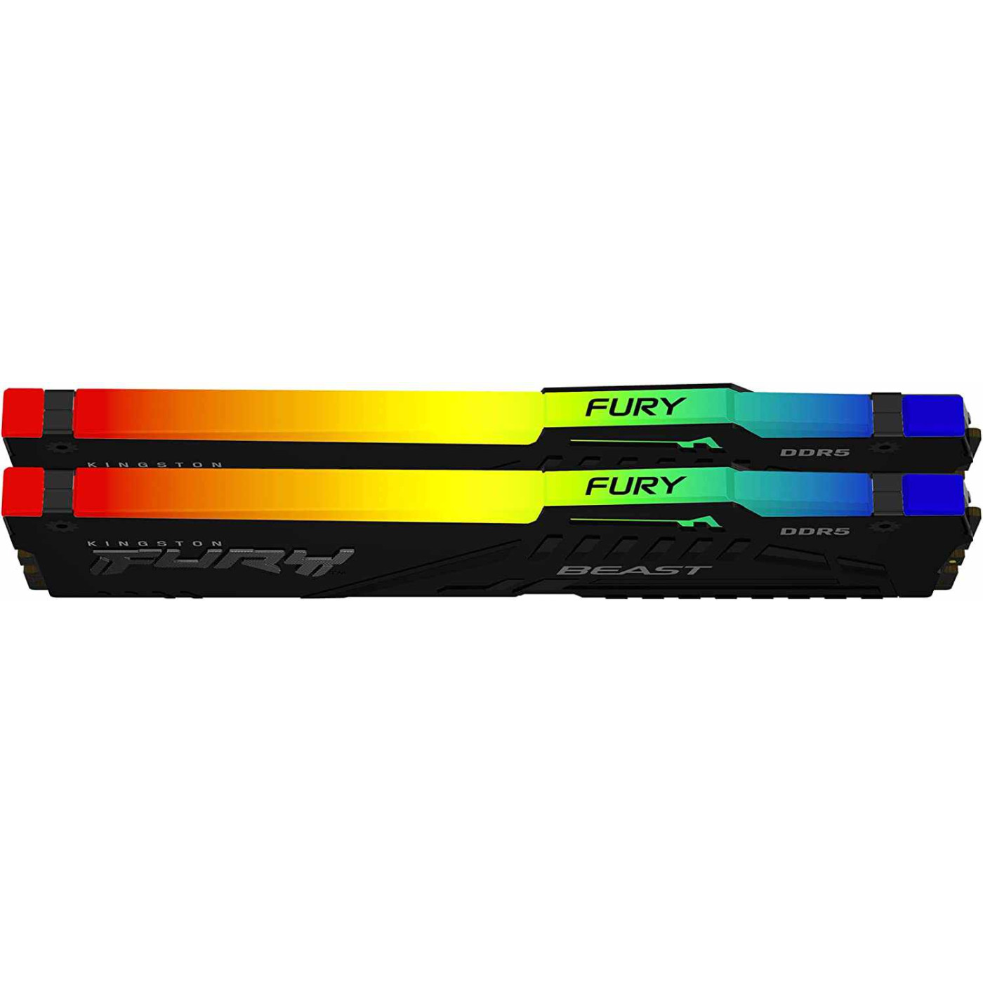 Модуль пам'яті Kingston Fury DDR5 32Gb (2x16) 6000MHz Beast RGB (KF560C40BBAK2-32) Б/в