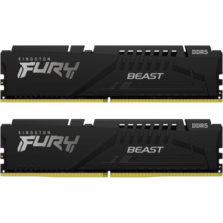 Модуль памяти Kingston Fury DDR5 16Gb (2x8) Beast 5600MHz (KF556C40BBK2-16)