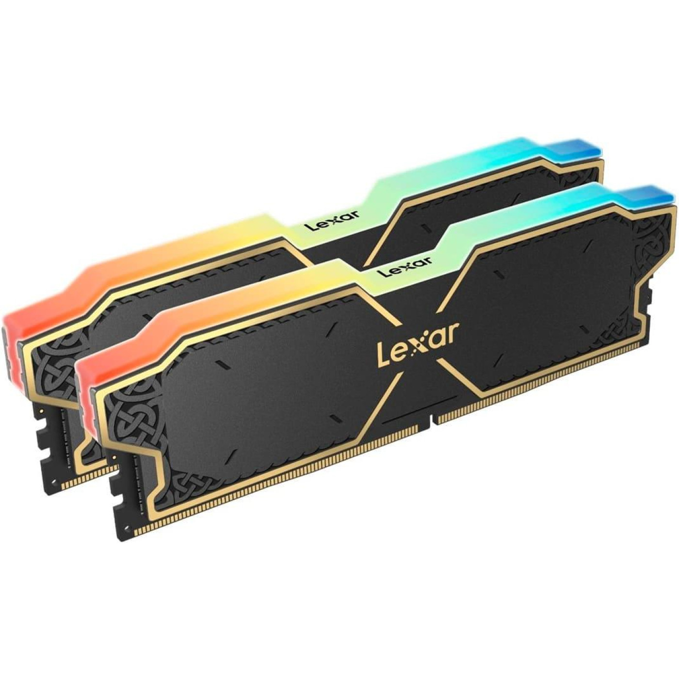 Модуль пам'яті Lexar DDR5 32GB (2x16) Thor 6000Mhz RGB Black XMP/EXPO (LD5U16G60C38BG-RGD)