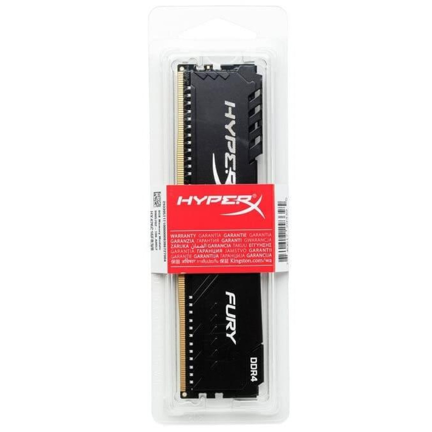 Модуль пам'яті HyperX DDR4 8GB Kingston Fury Black 3000 Mhz (HX430C15FB3/8)