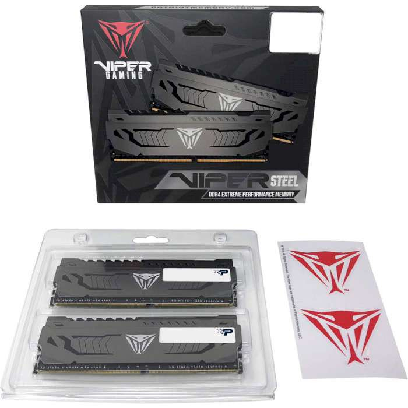 Модуль памяти Patriot DDR4 32GB (2x16)Patriot Viper Steel 3600MHz (PVS432G360C8K) Б/у