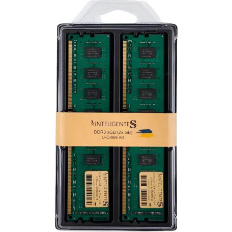 Модуль пам'яті INTELIGENTES DDR3 8GB (2x4GB) 1600 MHz (IU3BBB2/8)