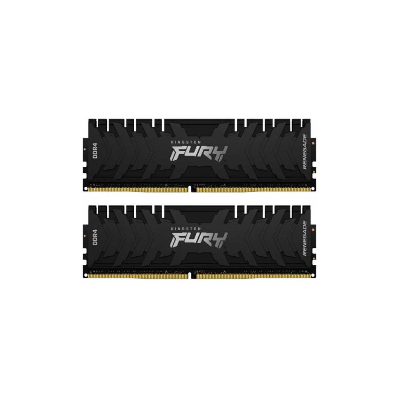 Модуль пам'яті Kingston Fury DDR4 32Gb (2x16) Renegade Black 4000Mhz (KF440C19RB1K2/32) Б/в