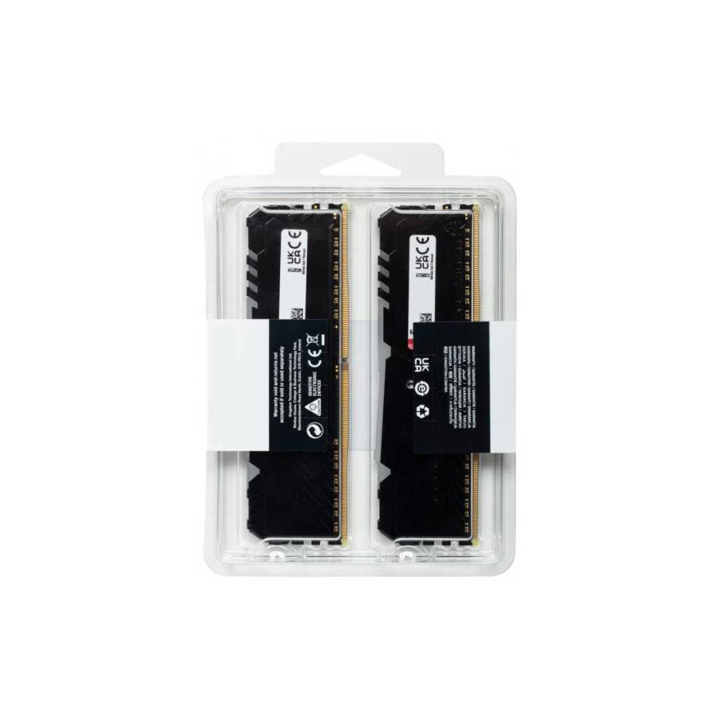 Модуль пам'яті Kingston Fury DDR4 32Gb (2x16) Beast RGB 3200 MHz (KF432C16BBAK2/32) Б/в