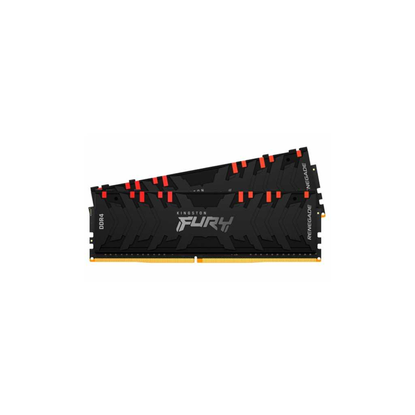 Модуль памяти Kingston Fury DDR4 16Gb (2x8) 4266Mhz Renegade RGB (KF442C19RBAK2/16) Б/у