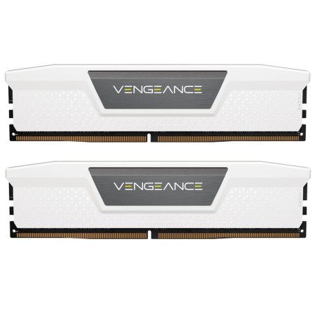 Модуль пам'яті Corsair DDR5 32GB (2x16) Vengeance 6000Mhz White XMP/EXPO (CMK32GX5M2B6000Z30W)