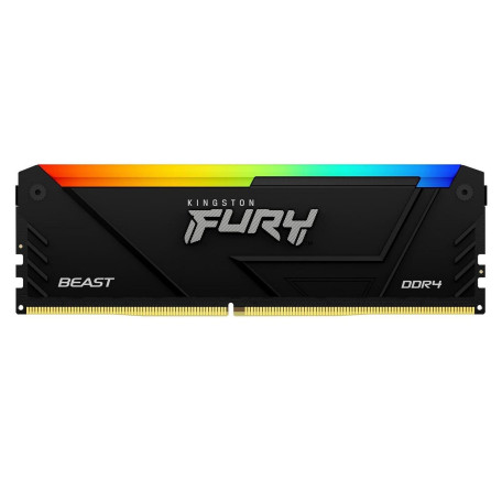 Модуль памяти Kingston Fury DDR4 32GB Kingston 3600MHz FURY Beast RGB (KF436C18BB2A/32)