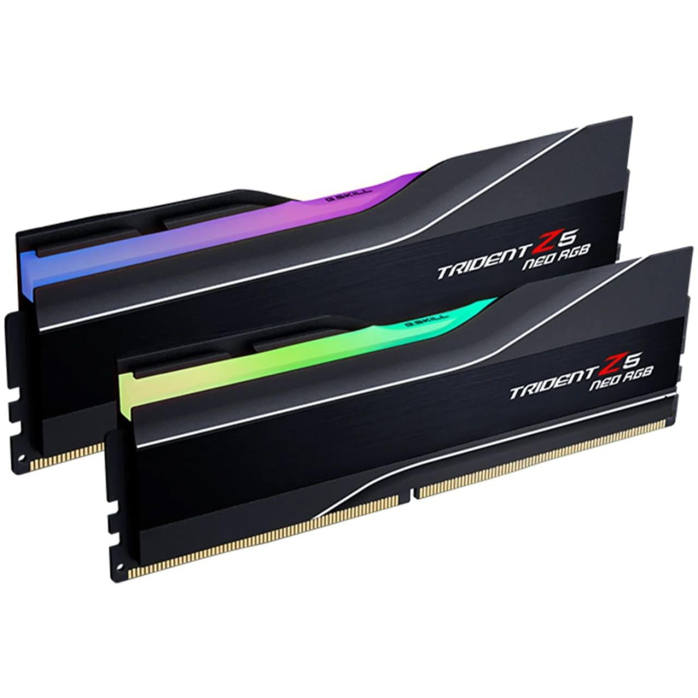 Модуль пам'яті G.Skill DDR5 32GB (2x16) Trident Z5 Neo RGB Black 6400MHz AMD EXPO(F5-6400J3239G16GX2-TZ5NR) (F5-6400J3239G16GX2-TZ5NR)