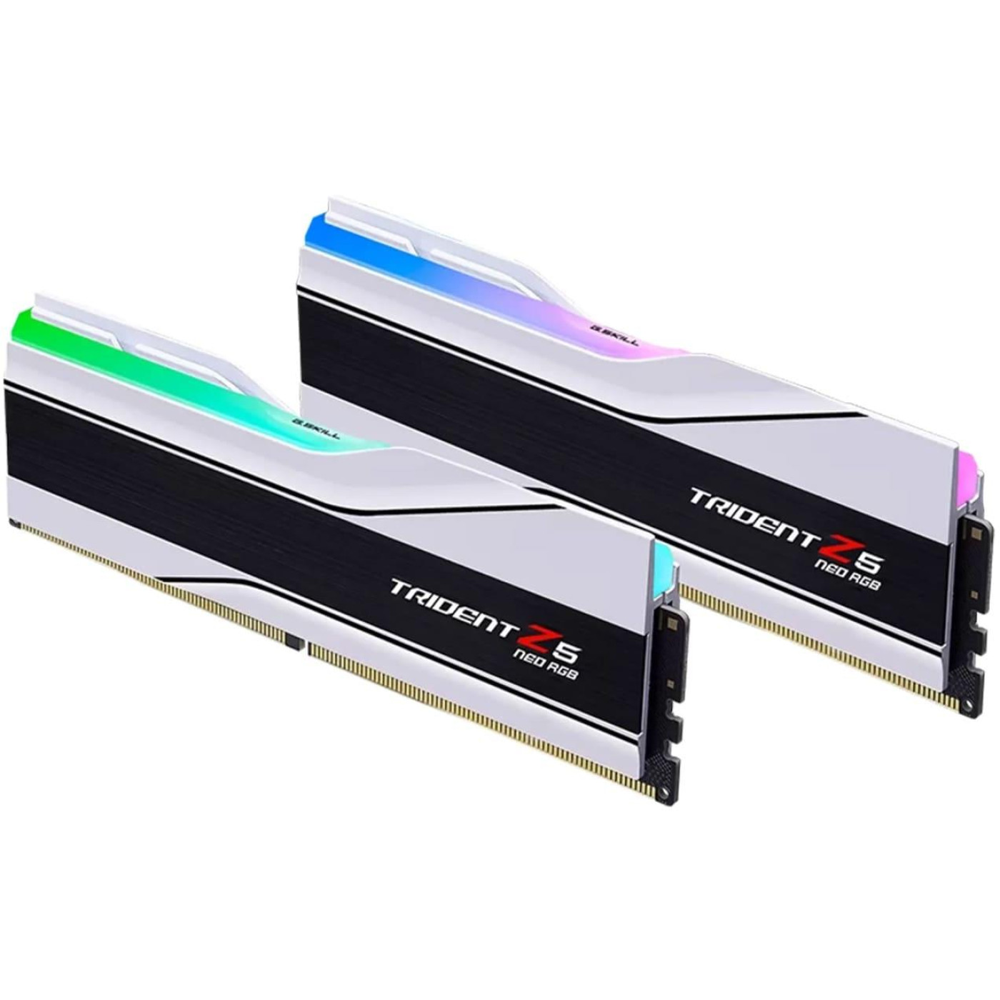 Модуль памяти G.Skill DDR5 64GB (2x32) Trident Z5 Neo RGB White 6000MHz AMD EXPO (F5-6000J3036G32GX2-TZ5NRW)