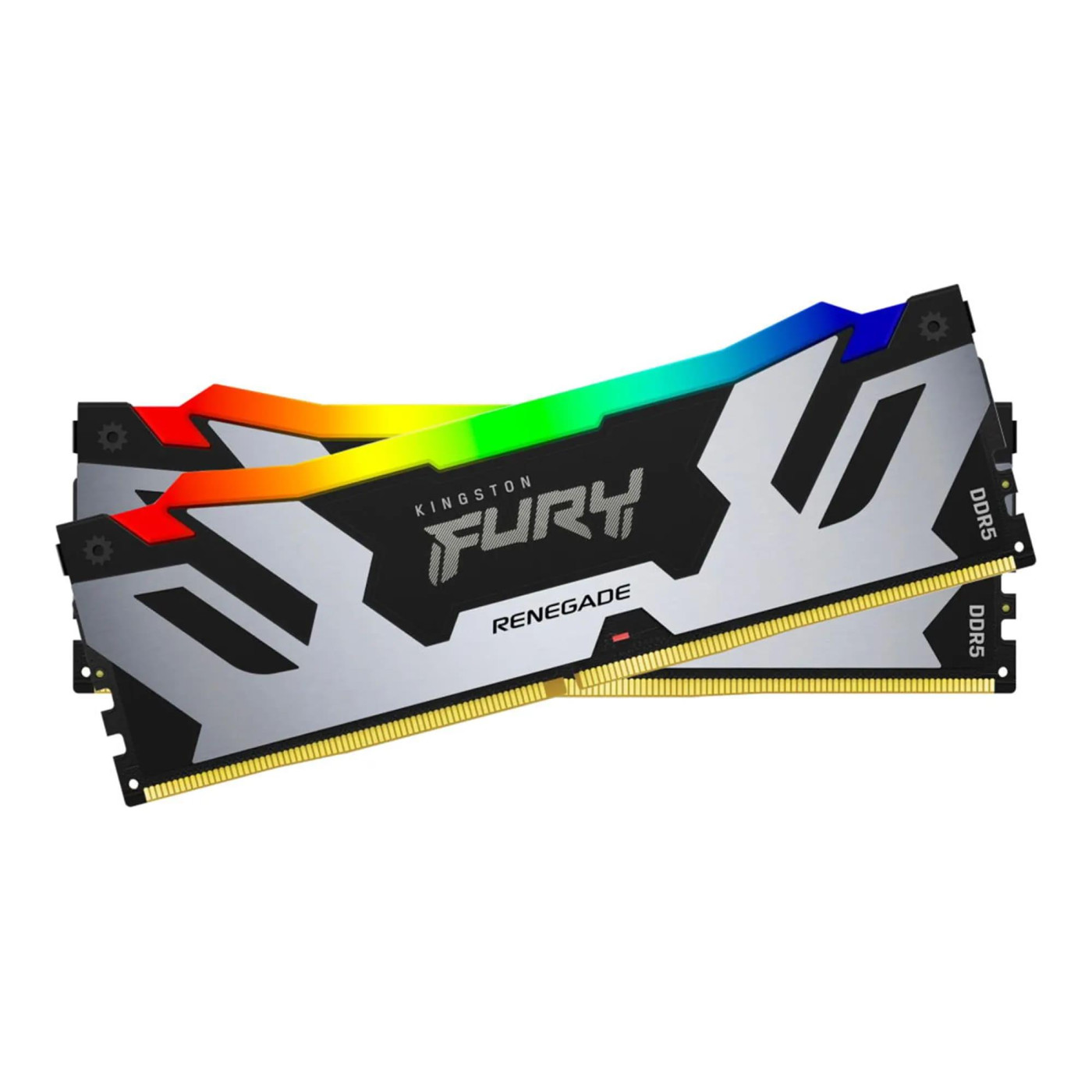 Модуль пам'яті Kingston Fury DDR5 96GB (2x48) 6000MHz Renegade RGB XMP (KF560C32RSAK2-96)