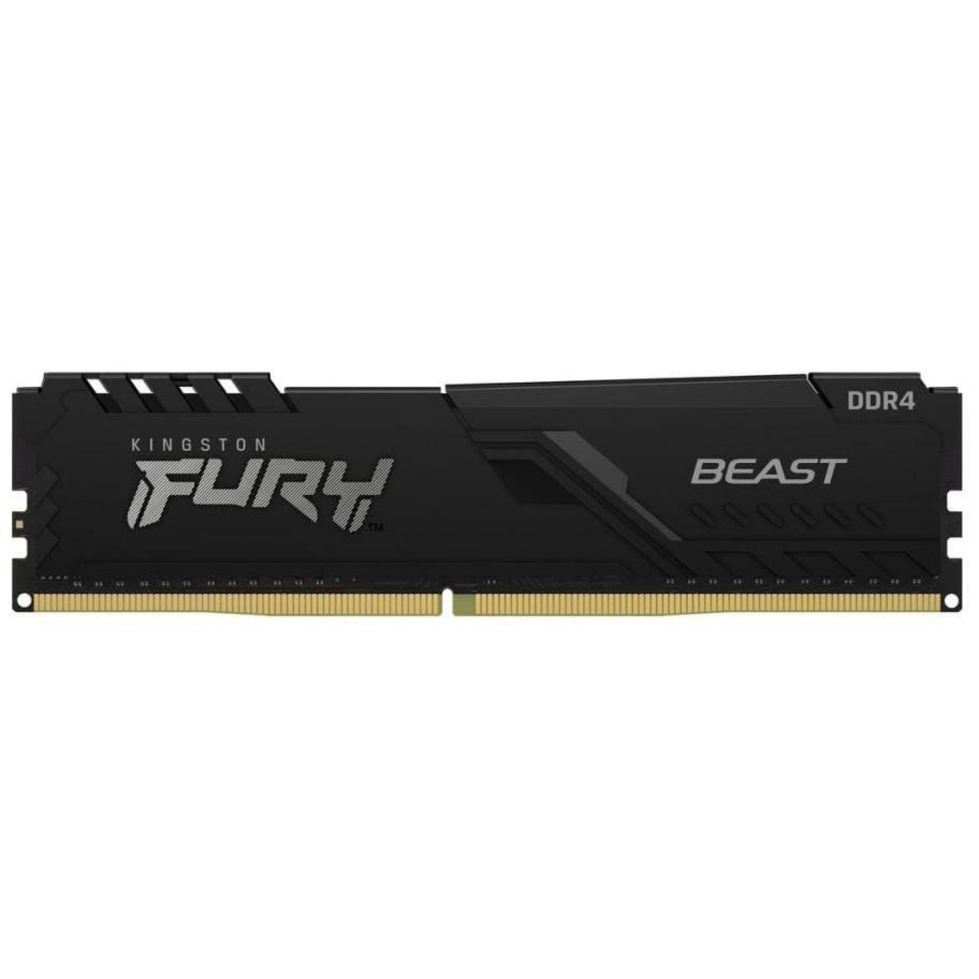 Модуль пам'яті Kingston DDR4 16GB (2x8) Fury 3200Mhz Beast Black (KF432C16BBK2/16WP)