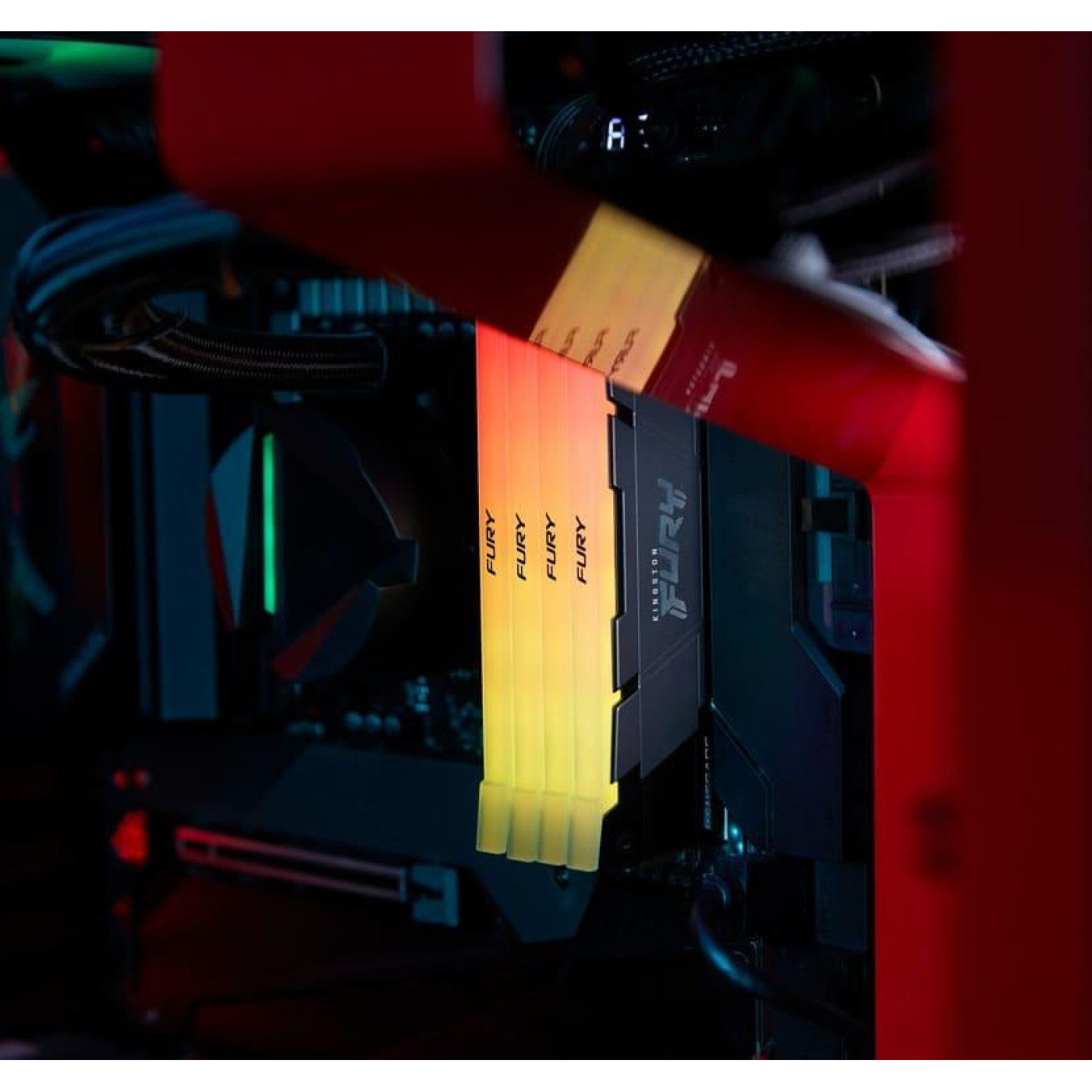 Модуль пам'яті Kingston Fury DDR4 16GB Renegade 3200MHz RGB (KF432C16RB12A/16)