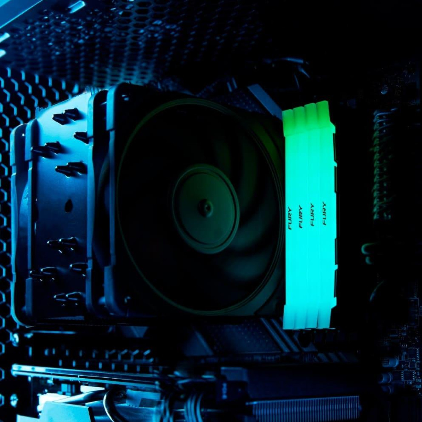 Модуль пам'яті Kingston Fury DDR4 64GB (2x32) Renegade 3600MHz RGB (KF436C18RB2AK2/64)