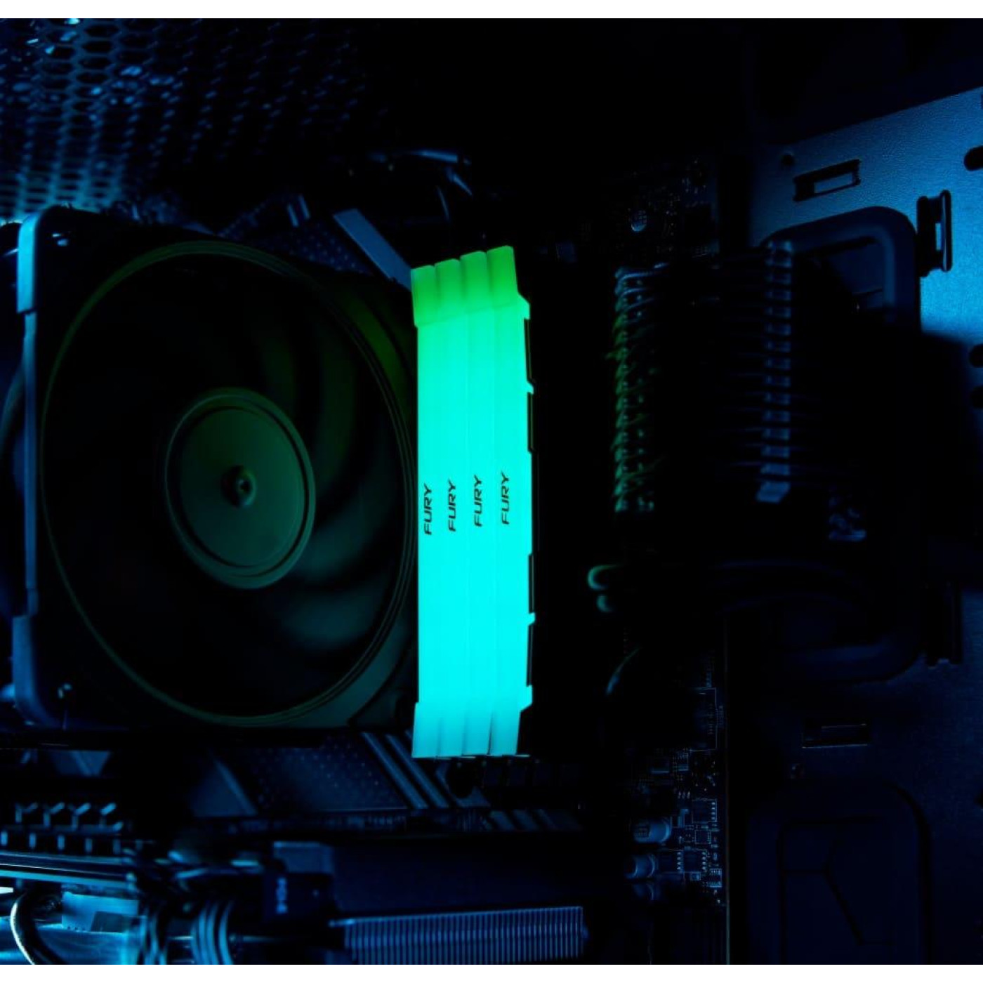 Модуль пам'яті Kingston Fury DDR4 64GB (2x32) Renegade 3200MHz RGB (KF432C16RB2AK2/64)