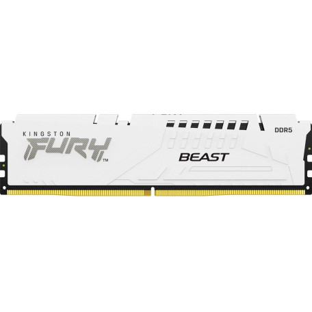 Модуль пам'яті Kingston Fury DDR5 32GB 5200MHz Beast White XMP (KF552C40BW-32)