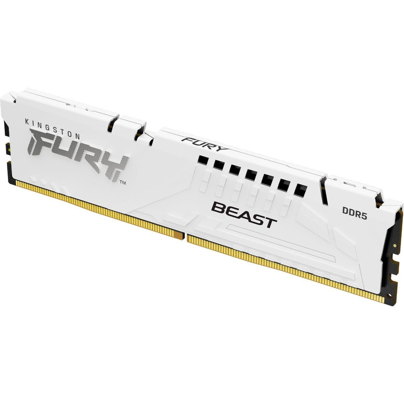 Модуль памяти Kingston Fury DDR5 32GB 5200MHz Beast White XMP (KF552C40BW-32)