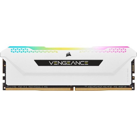 Модуль пам'яті Corsair DDR4 16Gb Vengeance RGB Pro SL White 3200MHz (CMH32GX4M2E3200C16W 1 of 2 kit) Б/в
