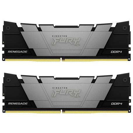 Модуль пам'яті Kingston Fury DDR4 16GB (2x8) 3200MHz Renegade Black (KF432C16RB2K2/16)