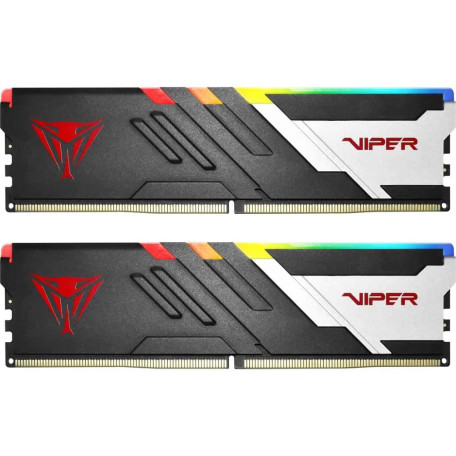Модуль пам'яті Patriot DDR5 32GB (2x16) Viper Venom 6000MHz RGB (PVVR532G600C36K)