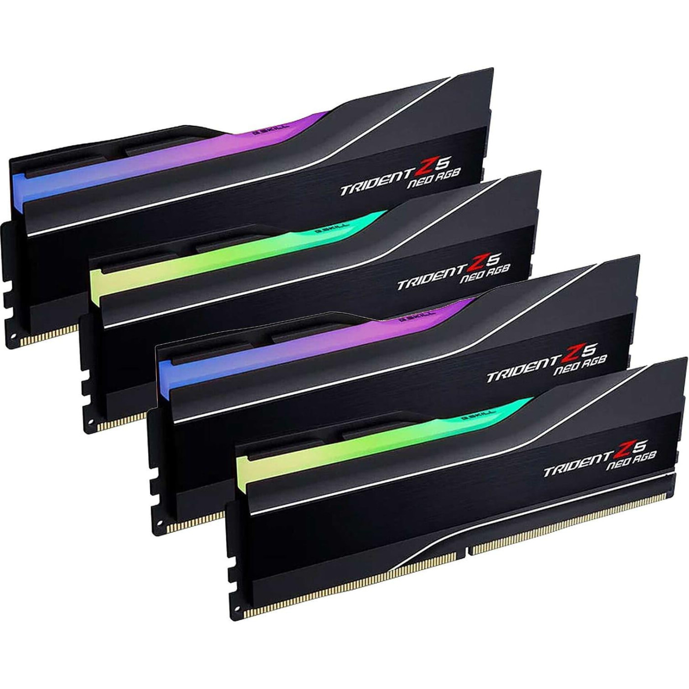 Модуль памяти G.Skill DDR5 256GB (4x64) Trident Z5 Neo RGB 6000Mhz Black AMD EXPO (F5-6000J3644D64GX4-TZ5NR)