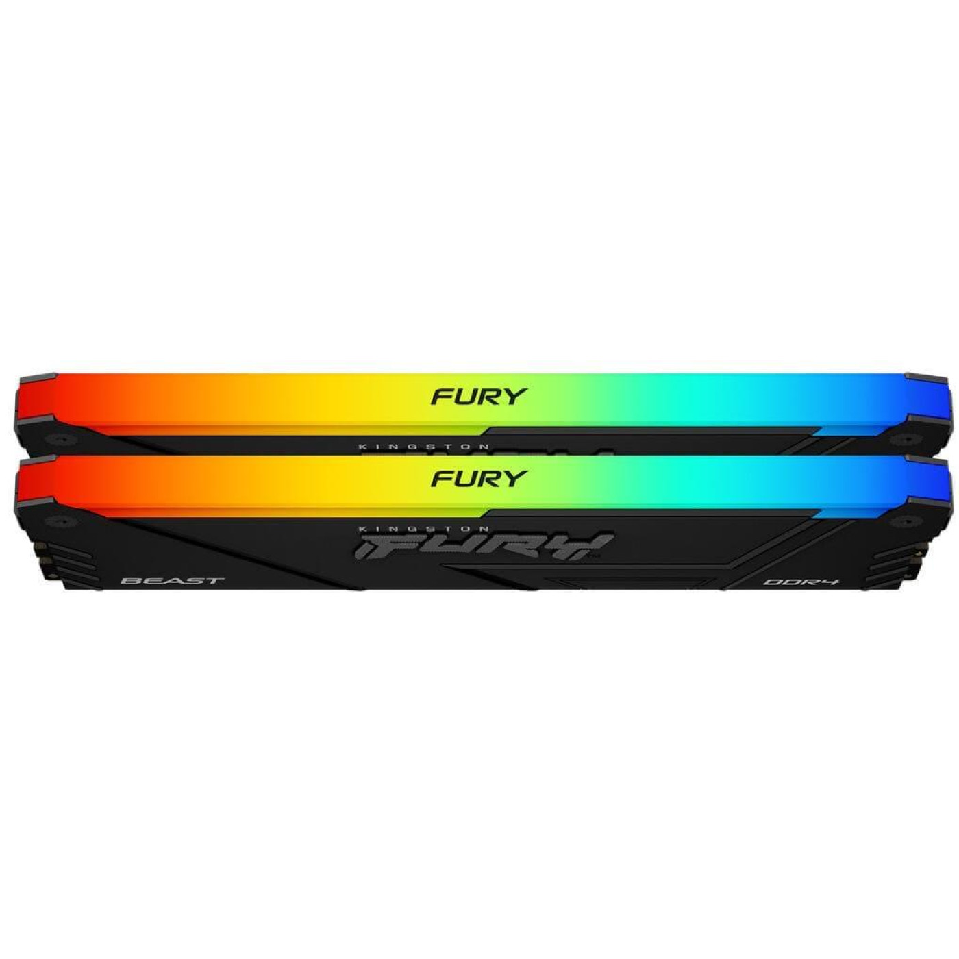 Модуль пам'яті Kingston Fury DDR4 64GB (2x32) Kingston 3600MHz FURY Beast RGB (KF436C18BB2AK2/64)