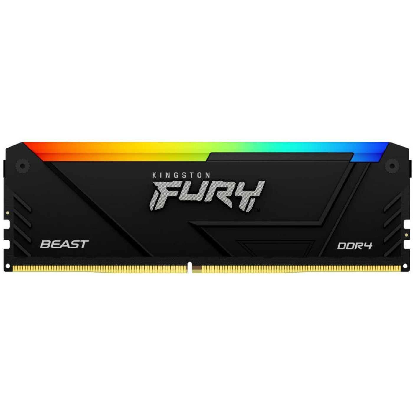 Модуль пам'яті Kingston Fury DDR4 64GB (2x32) Kingston 3600MHz FURY Beast RGB (KF436C18BB2AK2/64)