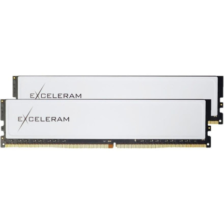 Модуль пам'яті Exceleram DDR4 16GB (2x8) 3200 MHz White Sark (EBW4163222AD)