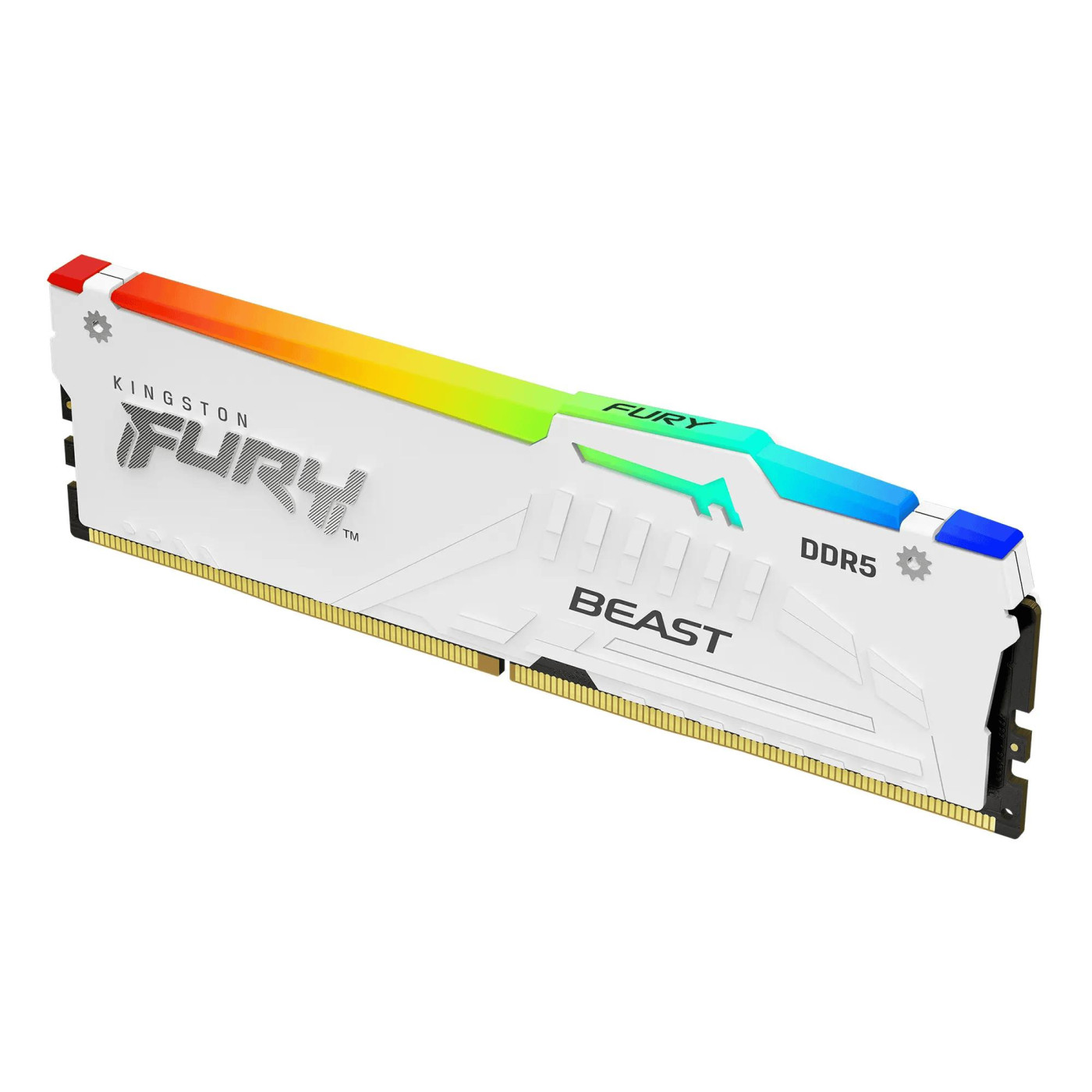 Модуль пам'яті Kingston Fury DDR5 16GB 5600MHz Beast White RGB EXPO (KF556C36BWEA-16)