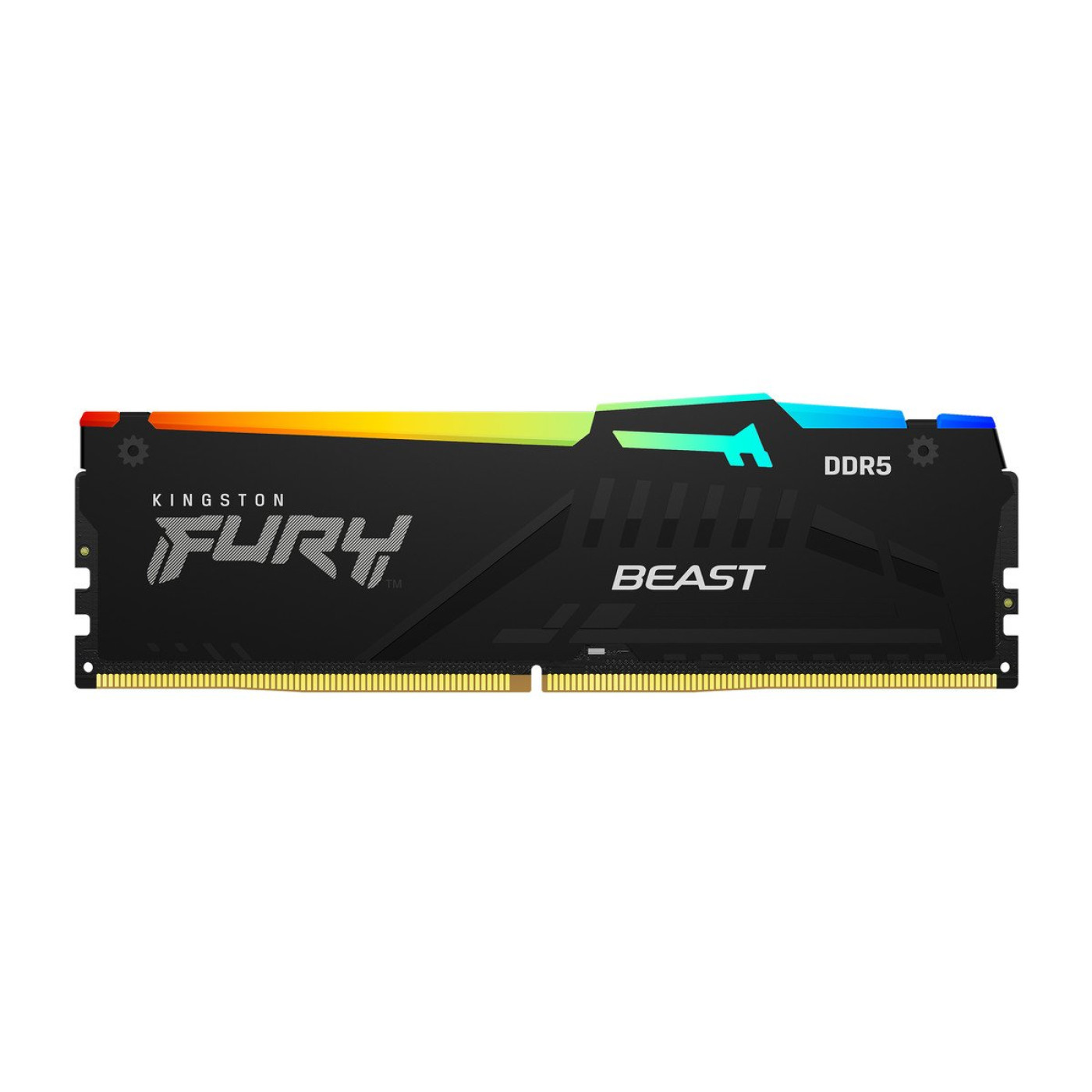 Модуль памяти Kingston Fury DDR5 32GB (2x16) 5600MHz Beast RGB (KF556C36BBEAK2-32)
