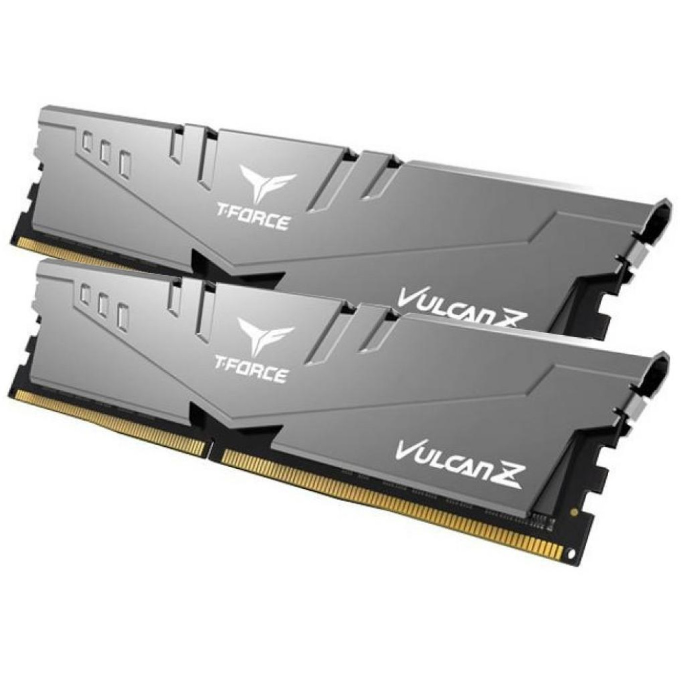 Модуль пам'яті Team DDR4 16G (2x8) Vulcan Z Gray 3200 MHz (TLZGD416G3200HC16FDC01)