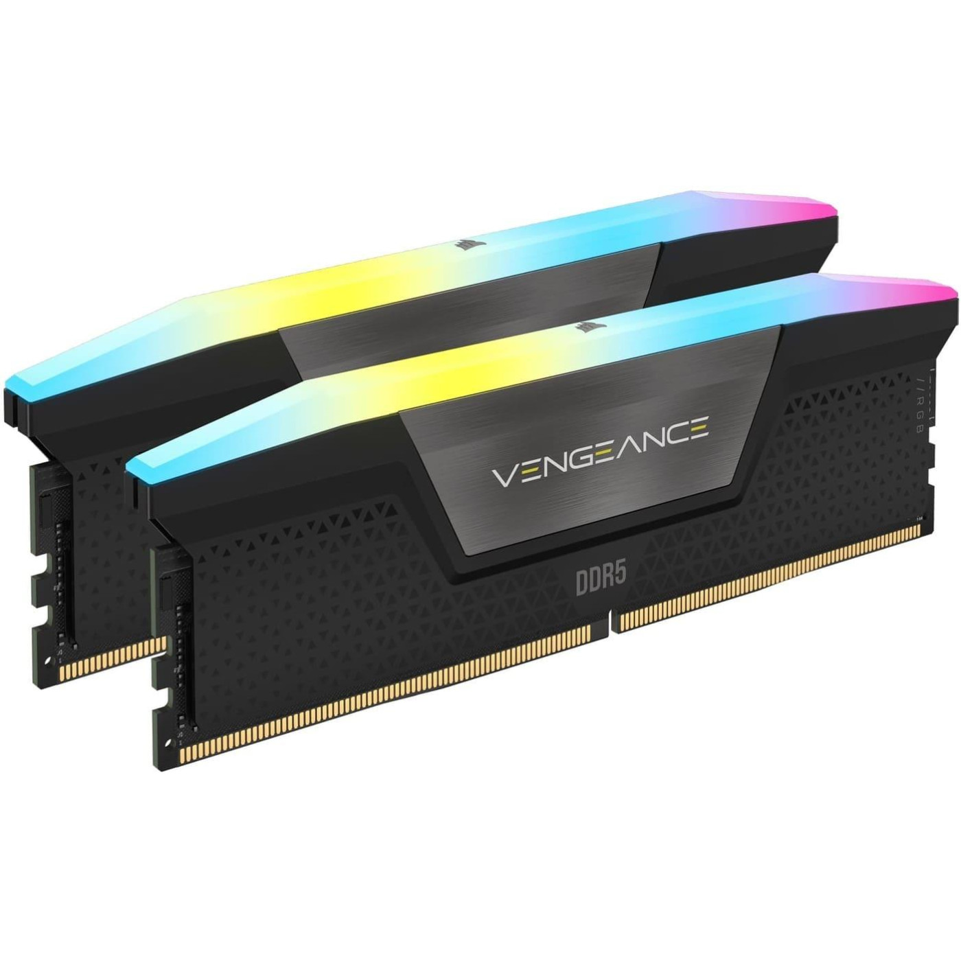 Модуль пам'яті Corsair DDR5 64GB (2x32) Vengeance 6000Mhz RGB Black AMD EXPO (CMH64GX5M2B6000Z30)