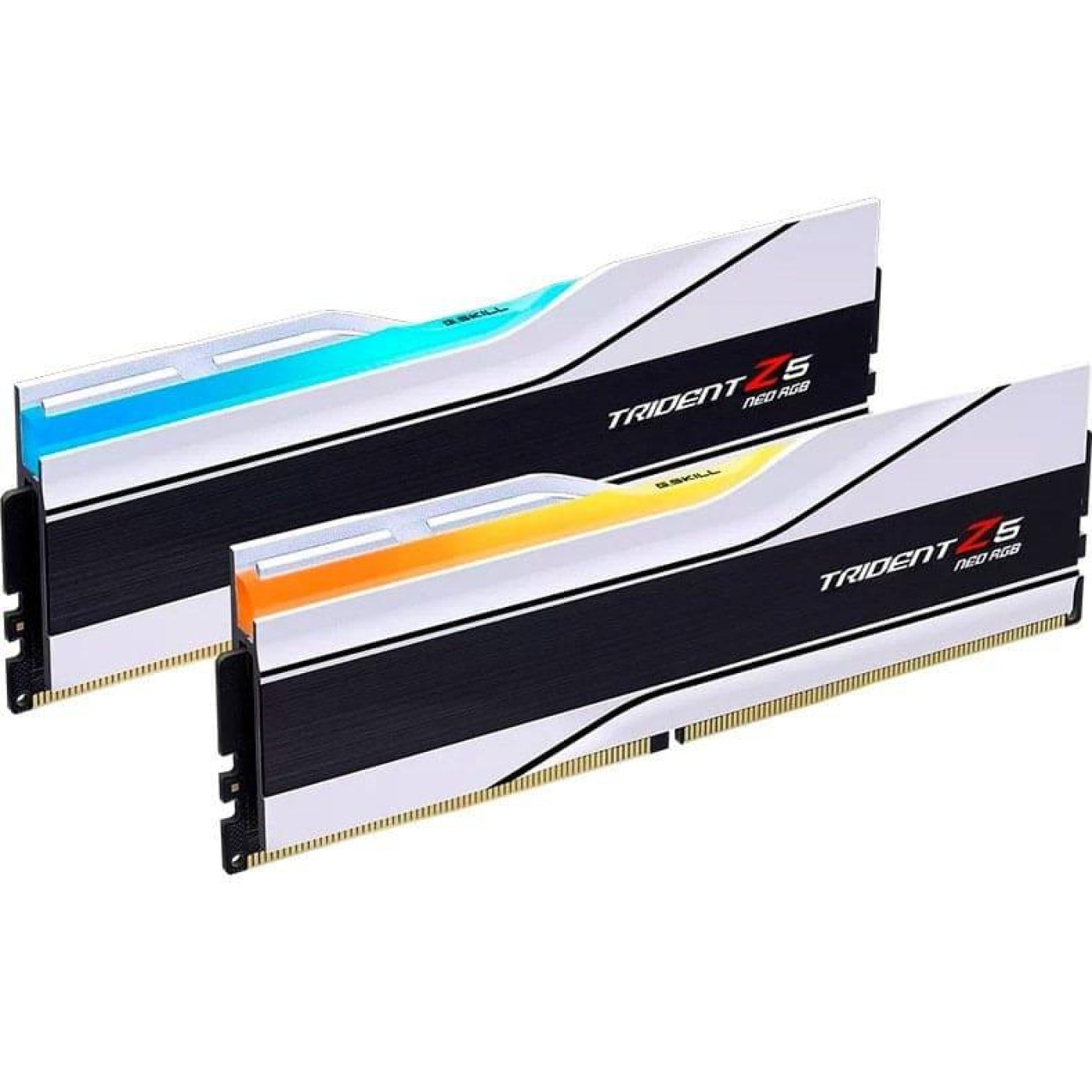 Модуль пам'яті G.Skill DDR5 32GB (2x16) Trident Z5 Neo 6000Mhz RGB White AMD EXPO CL30-36-36-96 1.35V (F5-6000J3036F16GX2-TZ5NRW)