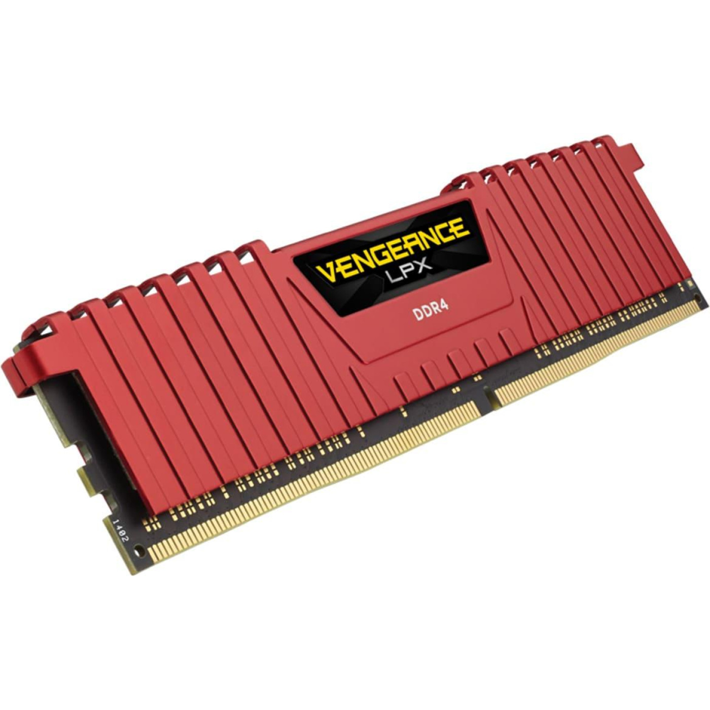 Модуль памяти Corsair DDR4, 2666MHz 32GB 2x16GB DIMM, Unbuffered, 16-18-18-35, XMP 2.0, Vengeance LPX red (CMK32GX4M2A2666C16R)