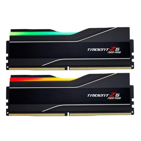 Модуль пам'яті G.Skill DDR5 64GB (2x32) Trident Z5 Neo 6000 RGB Black AMD EXPO (F5-6000J3040G32GX2-TZ5NR) Б/в
